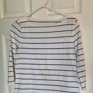 Classic boatneck striped shirt - Medium